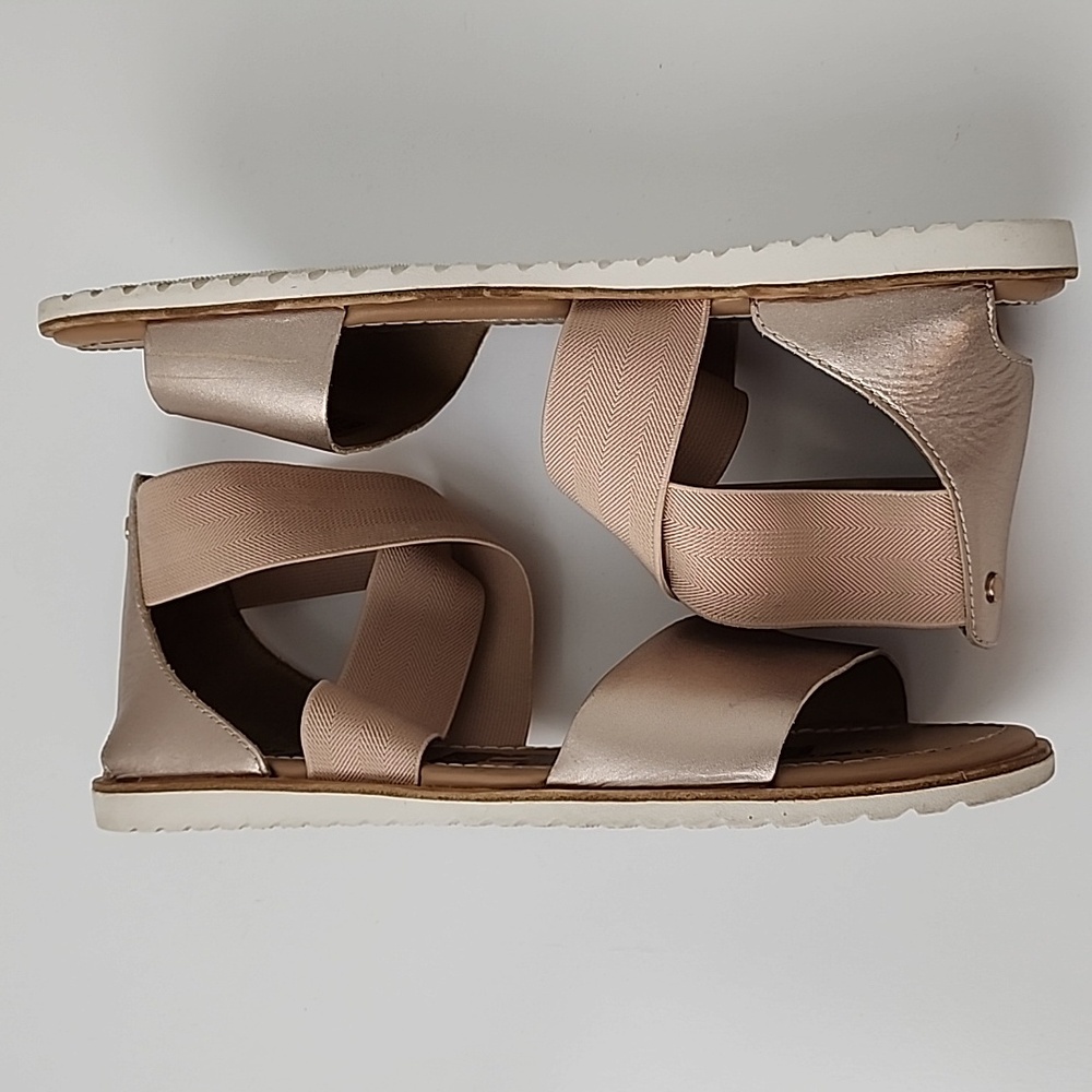 Sorel Ella II  Sandal Metallic Warm Gold - Picture 4 of 15